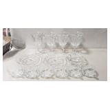 (13) Pieces Of Assorted Heisey Glassware