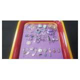 Tray Of Assorted Sterling Silver/925 Jewelry &