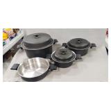 Box Lot Of Assorted Cookware
