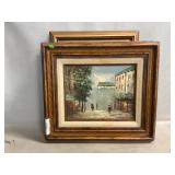 Impressionist Parisian Street Scene