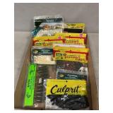 Lot Of Packaged Soft Rubber Fishing Bait