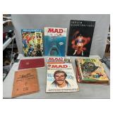 Globetrotters Program, Comic Books, Mad