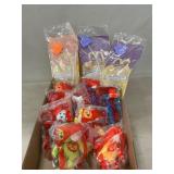 (12) Ty Beanie & Dinosaur Happy Meal Toys