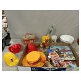Vintage Toys, Childï¿½s Cup & Disney Bowls,