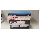 Coring Ware Six Piece Trio Set (Factory Sealed)