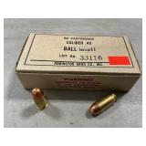 (50) Rounds Of Remington .45 Ammo
