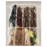 Soft Rubber Tube Baits In Case