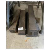 Cast Iron Railroad Anvil, Bars