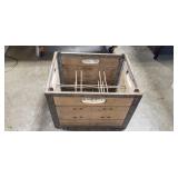 (1) Vintage Wooden Crate (16"ï¿½12"ï¿½12")