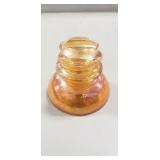 (1) Vintage Corning Pyrex Glass Insulator w/ A