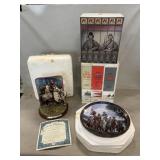 Bradford Exchange Robert E. Lee Statue & Plate,