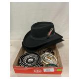 Western Hats, Belt, Buckles, Bolo