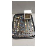 Tray Of Assorted Jewelry & More
