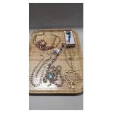 Tray Of Assorted Jewelry & More