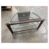 Glass Entertainment Stand