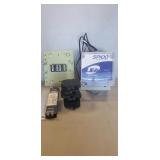 Box Lot Of Assorted Electrical Supplies
