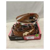 (10) Assorted Brown/Western Belts
