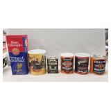 Tray Lot Of (6) Assorted Tins