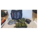 Tray Lot Of Assorted Tactical Gear Including
