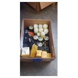 Box Lot Of Assorted Electrical Hardware/Supplies