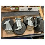 (4) Large Caster Wheels