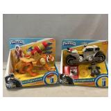 NIP Imaginext Shazam & Tiger, Batman & Batcycle