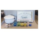 Tray Lot Of Assorted Items Including Ironstone