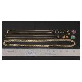 Tray Of 10K, 12K & 14K Gold Jewelry (UNVERIFIED)