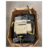 Box Lot With Philips DVD Player, RCA VCR,