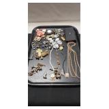 Tray Of Assorted Jewelry