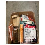 Box Lot With Vintage Sports Programs, Jackie &