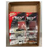 (6) Johnny Lightning Die-Cast Corvettes