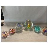 Beranek Czech & Assorted Art Glass Paperweights