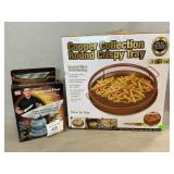 Copper Crispy Tray, Samurai Pro Knife Sharpener