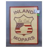 Inland Mopars Metal Sign