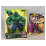 NIP Toy Biz Hulk, NWO Kevin Nash Figure
