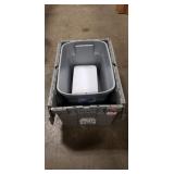 (3) Plastic Storage Containers (One w/ Flip-Top