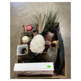 Box Lot Of Home Decor