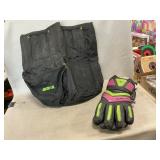 Arctic Cat Snowmobile Storage Bag & Gloves