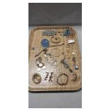 Tray Of Assorted Jewelry
