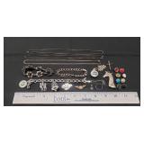 Tray Of Assorted Sterling Silver/925 Jewelry