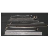 Tray Of Assorted Sterling Silver/925 Jewelry