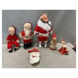 Hong Kong Era Rubber Head Santa, Vintage Santa