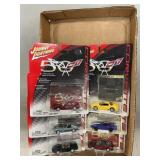 (6) Johnny Lightning Die-Cast Corvettes