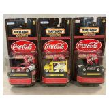 (6) NOS Coca-Cola Matchbox Collectable Die-Cast
