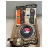 Wooden Pulley, B & D Edger Blades, Trimmer Line