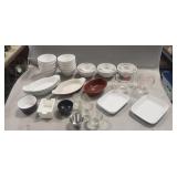 Box Of Assorted Dishware Including (3) Bali