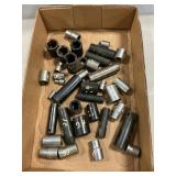 Lot Of Assorted Sockets