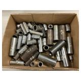 Lot Of Assorted Sockets