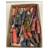 Lot Of Assorted Screwdrivers